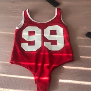 Fashion nova Jersey body suit